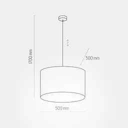Підвісний світильник TK Lighting 6122 Tercino Orange - мініатюра 2