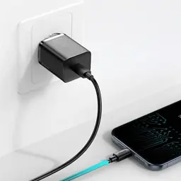 Зарядний пристрій Baseus 1 Type-C 20W (CCSUP-B01) - мініатюра 7