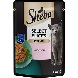 Набір вологого корму для котів Sheba, Мікс 15 шт. + з куркою та яловичиною в соусі 5 шт. 1.7 кг (20 шт. х 85 г) - мініатюра 5
