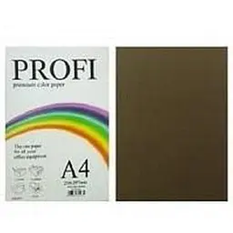 Папір кольоровий PROFI А4/80г (100л) Intense Chogolate №43А (темно-коричн) (1)