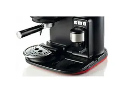 Ріжкова кавоварка еспресо Ariete 1318 Espresso Moderna Red (1318/00) - мініатюра 4