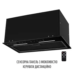 Витяжка повновбудована PERFELLI VIOLA 5QWRB NERO SILENZIO - мініатюра 5