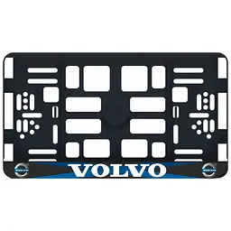 Рамка номера Volvo під Американський номер 300х150 мм Кольоровий Логотип