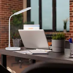 Світильник настільний Eurolamp LED 10W 4000K USB+Battery білий (LED-TLB-10W(white) - мініатюра 4