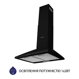 Витяжка купольна MINOLA HK 5614 BL 1000 LED - мініатюра 3
