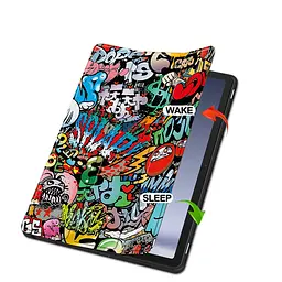 Чохол-книжка BeCover Flexible TPU Mate для Samsung Galaxy Tab A9 Plus SM-X210/SM-X215/SM-X216 11.0" Graffiti (710348) - мініатюра 4