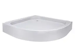 Набір Lidz Душова кабіна Latwa SC80x80.SAT.LOW.FR, напівкругла, скло Frost 4 мм + Душовий піддон Kapielka ST80x80x15 - мініатюра 10