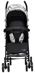 Коляска для дитини прогулянкова FreeON Simple, black - white  - мініатюра 4