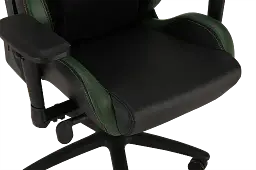 Геймерське крісло GT Racer чорне з темно-зеленим (X-0715 Black/Dark Green) - мініатюра 7