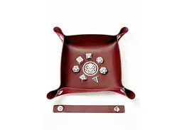 Настільна гра Планета Ігор Лоток для кубиків Ктулху (бургунді) (Dice tray Cthulhu burgundy) (pi-dt003) - мініатюра 7