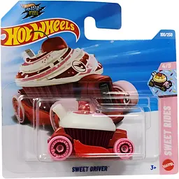 Базова машинка Hot Wheels Sweet Rides Sweet Driver червона (5785) JJM09-N521