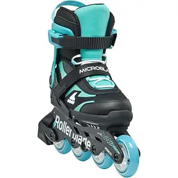 Ролики Rollerblade Microblade 28-32 Чорний-Бірюзовий - мініатюра 7