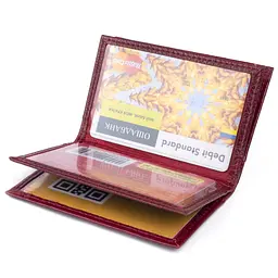 Жіночий шкіряний гаманець-візитниця ST Leather 10х6,5х1 см acs0015958 - мініатюра 4
