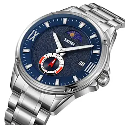 Наручний годинник чоловічий 9326SIBU Silver-Blue Skmei acs0030909 - мініатюра 2