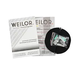 Витяжка декоративна похила WEILOR PDS 6140 BL 750 LED Strip - мініатюра 9
