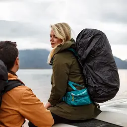 Чохол для рюкзака Naturehike NH19PJ041 M 34-45 Black - мініатюра 5