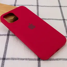 Чохол Silicone Case для Apple iPhone 15 Rose Red AA [92860] - мініатюра 2