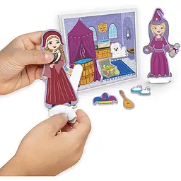 Ігровий набір Melissa & Doug Середньовічний замок магнітний (MD30662) - мініатюра 4