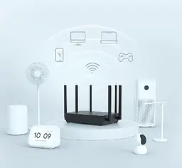 Роутер Xiaomi Mi Router AX3200 Black DVB4314GL - мініатюра 2