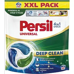 Диски для прання Persil  Universal 4in1 Discs Deep Clean 42 шт. - мініатюра 2