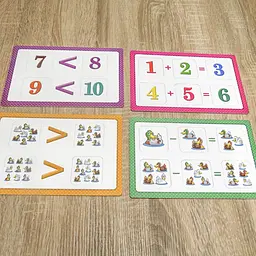 Навчальна гра "Цифри" Artos Games 0475, 14 парних карток, 4 планшети - мініатюра 6