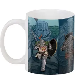 Кухоль GeekLand Лицарі Dark Souls 17 CP 03.290 330 мл білий - мініатюра 3
