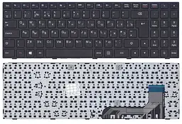 Клавіатура для ноутбука Lenovo IdeaPad (100-15) Black, (Black Frame) - мініатюра 3