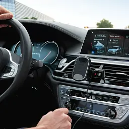 Автотримач для телефона магнітний iOttie iTap Wireless 2 Fast Charging-t тримач з бездротовою зарядкою - мініатюра 4