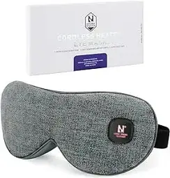 Бездротова маска для очей Cordless Heated Eye Mask AM-HE720 з підігрівом для теплотерапії