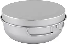 Набір туристичного посуду Easy Camp Adventure Ultra Light Cook Set Silver (680196) - мініатюра 2