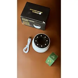 Антицелюлітний вакуумний масажер Intelligent Cupping Massage, акумуляторний ручний масажер для тіла Білий LY-873-White - мініатюра 8