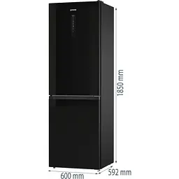 Холодильник Gorenje NRK6192ABK4 - мініатюра 12