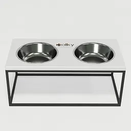 Hollky Base XL20 — миски на підставці для великих собак (2 × 1,8 л) - мініатюра 7
