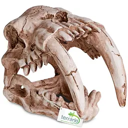 Декорація череп тигра Terrario Sabertooth Skull 13x8,5x11см (15911) - мініатюра 1