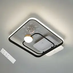 Led люстра з ефектом зоряного неба MX2989-2B WH+BK