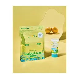 Маска для обличчя Lululun Face Mask Setouchi Lemon Освітлююча з екстрактом лимону 7 шт. (4582305065879, 4580794011704) - мініатюра 3