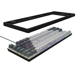 Клавіатура Lorgar Azar 514 TKL RGB EN+UA White (LRG-GK514TKL-WH-UA) - мініатюра 4