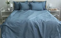 Простирадло на гумці + 4 наволочки 180×200×20 Multistripe MST-03 - мініатюра 1