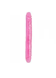 Фалоімітатор Toyz4lovers Solid Double Dong, 33 см (рожевий)