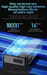 Skazeke D2P — Міні ДБЖ (UPS) 18000mAh (5-24V) для роутерів, камер, модемів та ін. обладнання. - мініатюра 5