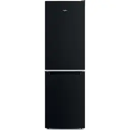 Холодильник Whirlpool з нижньою морозильною камерою W7X82IK 231 л 104 л 2 двері А++ NF чорний (W7X82IK)