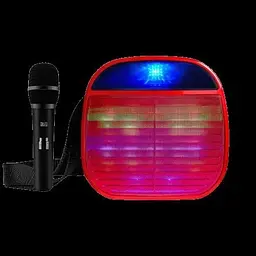 Колонка портативна XPRO A25 15Вт із мікрофоном USB AUX FM Bluetooth червона (A25) - мініатюра 3