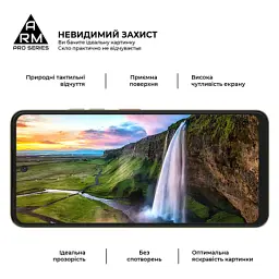 Скло захисне Armorstandart Pro ZTE Nubia Music Black (ARM78904) - миниатюра 4