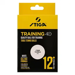 М'ячі для настільного тенісу Stiga Training ABS 12 шт. (1110-2610-12) - мініатюра 2