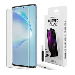 Захисне скло DK для Tecno Spark 20 Pro+ UV Curved 018110 clear - мініатюра 4