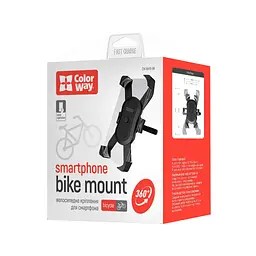 Універсальний автотримач ColorWay for bicycle Black (CW-BH10-BK) - мініатюра 3