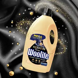 Засіб для прання рідкий Woolite для чорних та джинсових тканин з Кератином 4.5 л - мініатюра 3