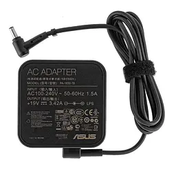Блок живлення для ноутбука Asus 19V, 3.42A, 65W, 4.5x3.0-PIN, black, квадратний корпус, під Asus PU500 series, B400A, B400VC, BU400 (без кабеля) (0A001-00041300)