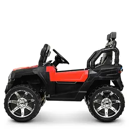 Дитячий електромобіль-джип Bambi M 4198EBLR-3 з музикою та світлом - мініатюра 6