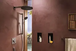 Душовий гарнітур Hansgrohe Raindance Alive Select S EcoSmart зі стійкою Unica E Puro 65 chrome 24600000 - мініатюра 5